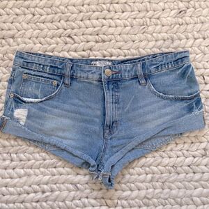 Free‎ People Denim Mini Shorts - Size 28